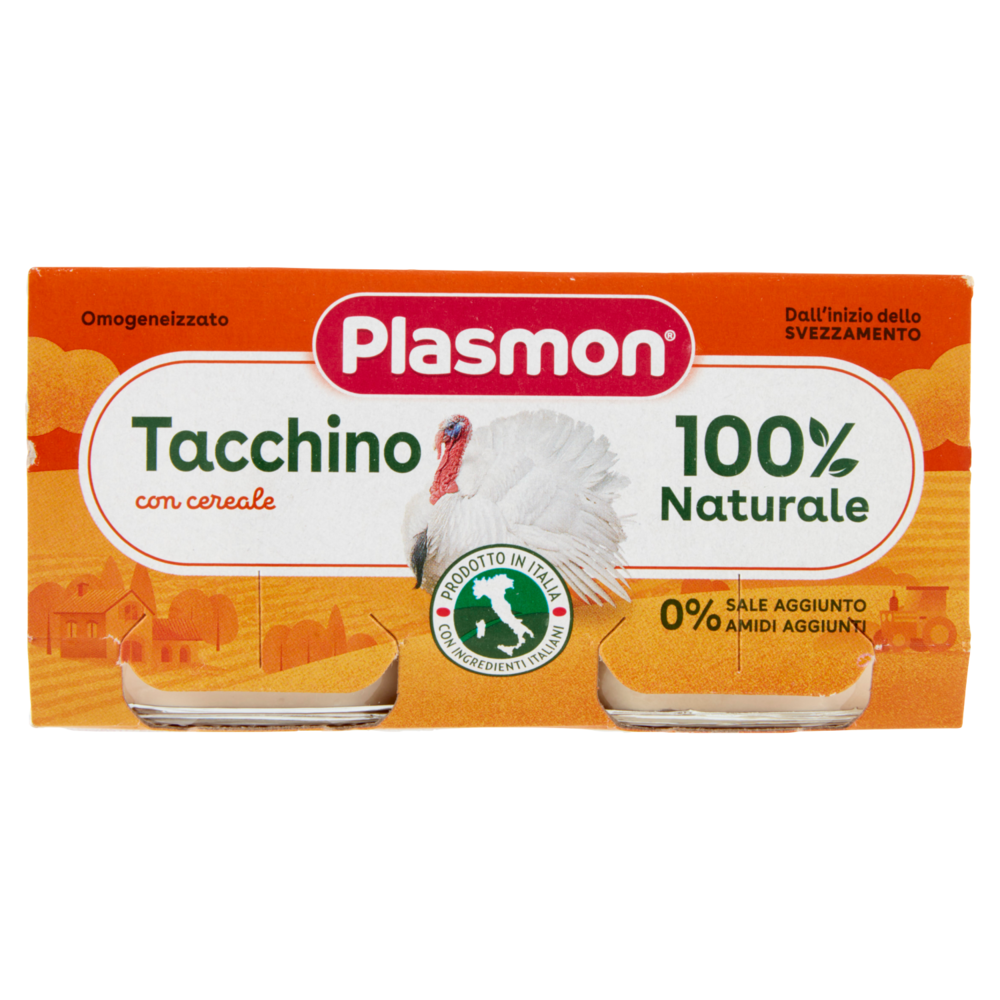 Omogeneizzato Plasmon Tacchino