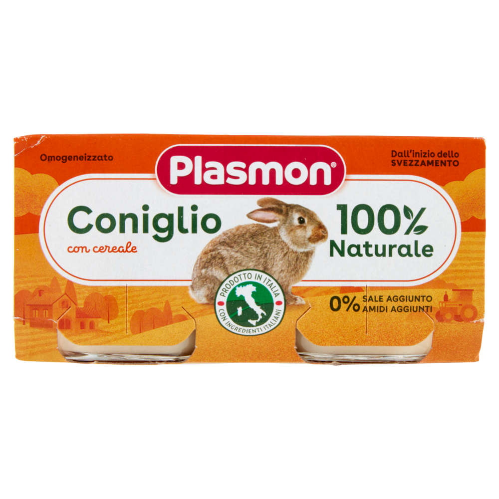 Omogeneizzato Plasmon Coniglio