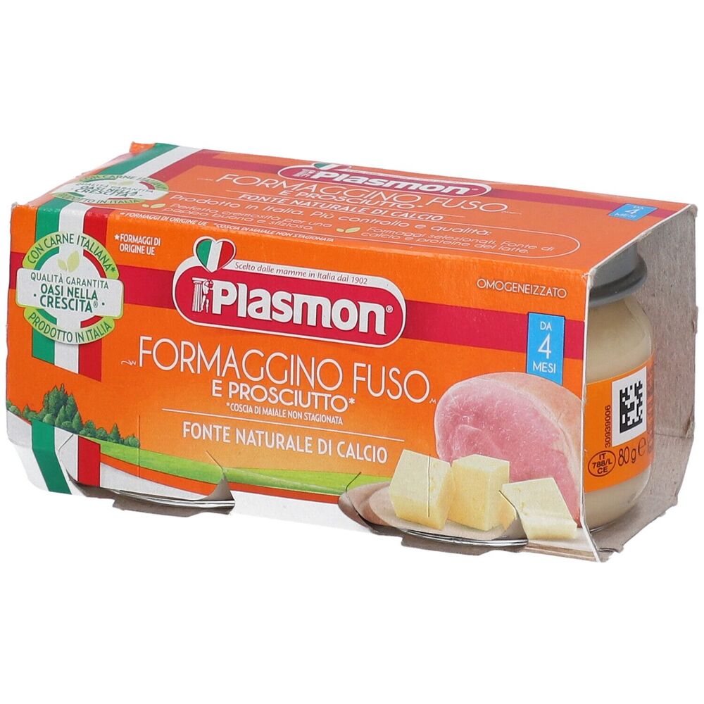 Omogeneizzato Plasmon Formaggino e Prosciutto