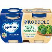 Omogeneizzato Mellin 125g Broccoli