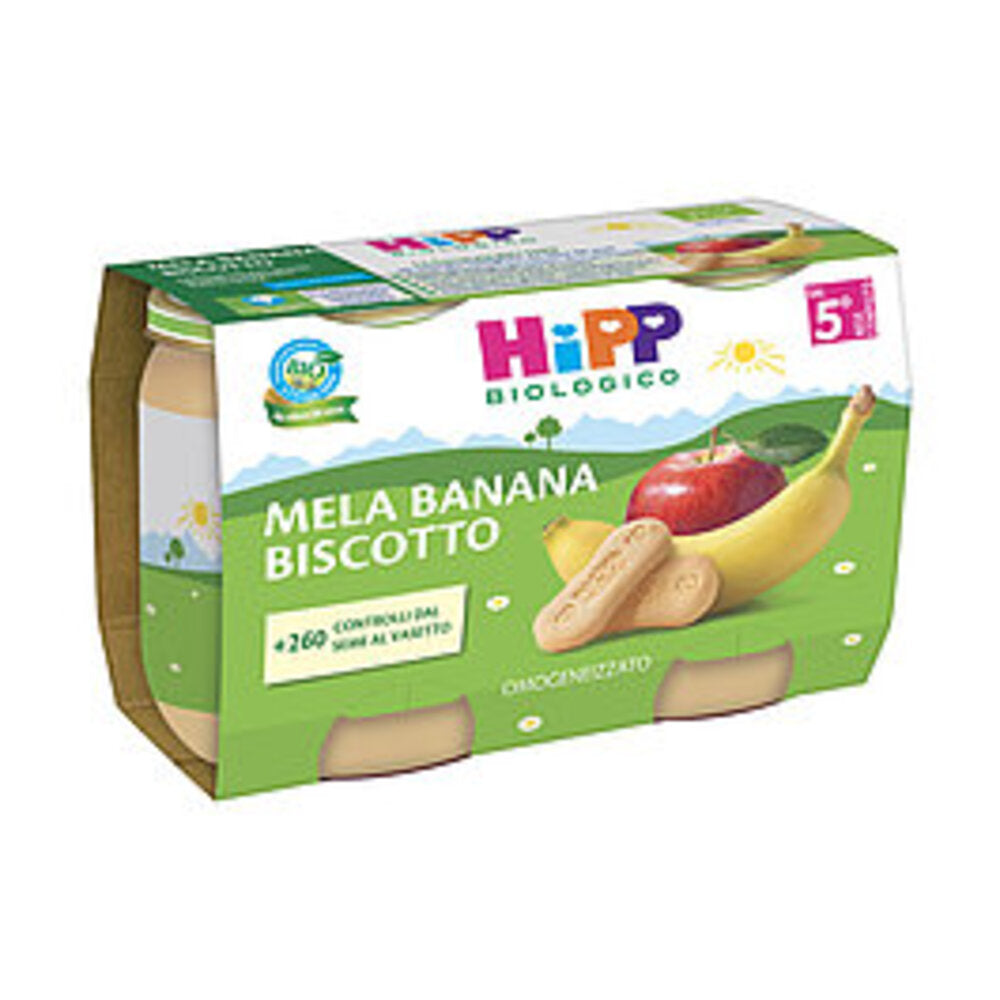 Omogeneizzato Hipp Mela banana Biscotto 125g