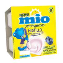 Merenda Mio Latte Fermentato e Mirtillo