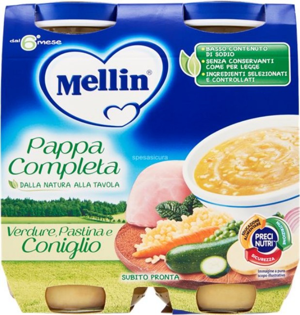 Pappa Pronta Mellin Coniglio