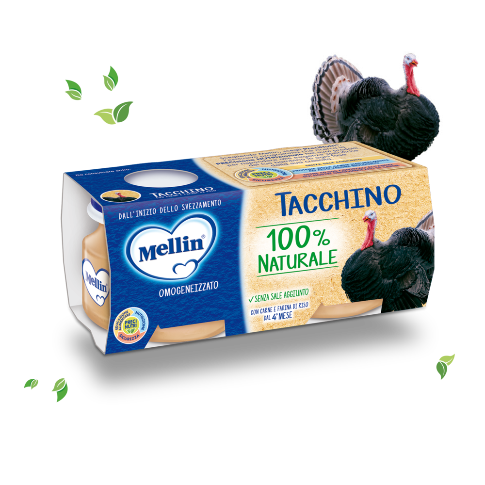 Omogeneizzato Mellin Tacchino