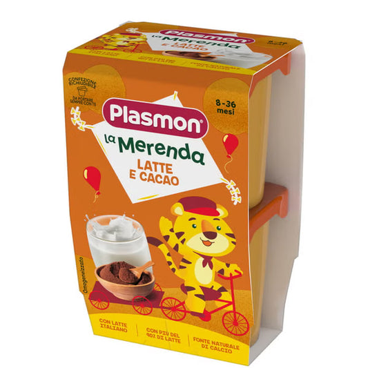 Merenda Plasmon Latte e Cacao