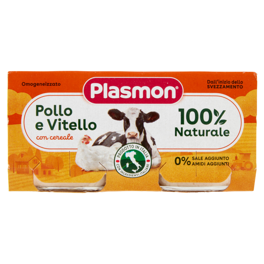 Omogeneizzato Plasmon Pollo Vitello