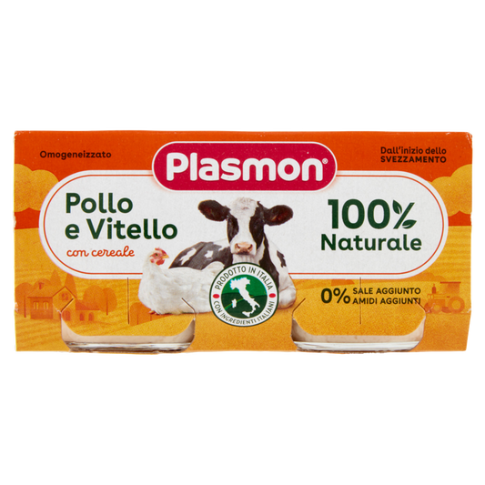 Omogeneizzato Plasmon Pollo Vitello