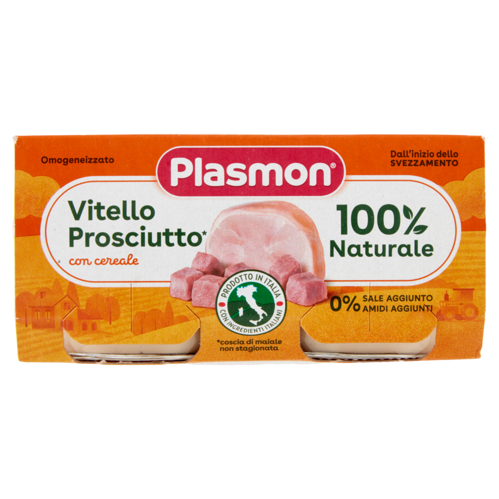 Omogeneizzato Plasmon Vitello Prosciutto