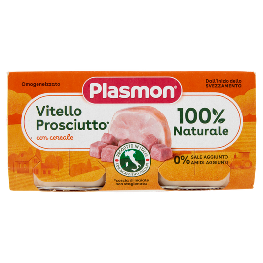 Omogeneizzato Plasmon Vitello Prosciutto