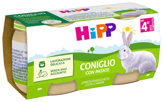 Omogeneizzato Hipp Coniglio
