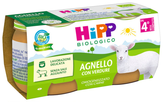 Omogeneizzato Hipp Agnello