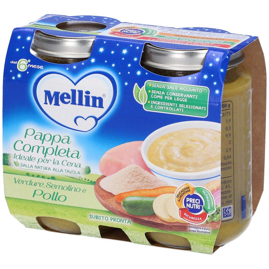 Pappa Pronta Mellin Pollo