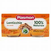 Omogeneizzato Plasmon Lenticchie