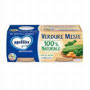 Omogeneizzato Mellin Verdure Miste