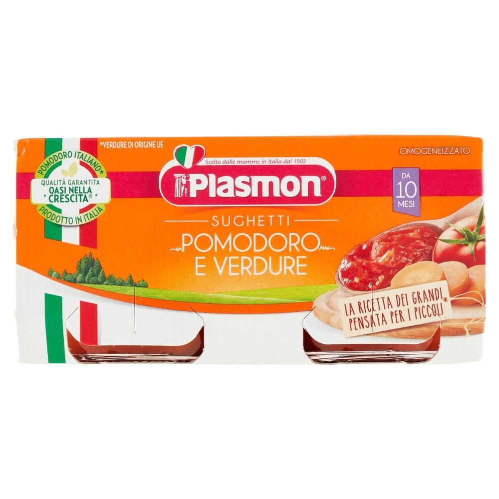 Omogeneizzato Plasmon Pomodoro e Verdure