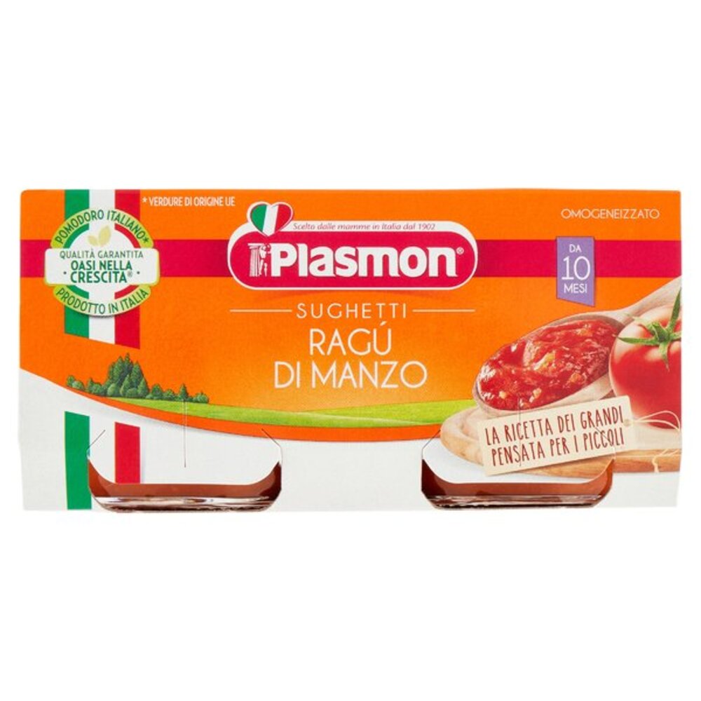 Omogeneizzato Plasmon Ragu di Manzo