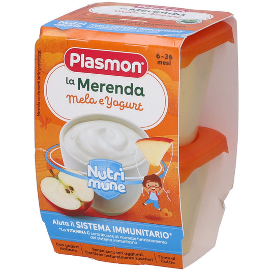 Merenda Plasmon Yogurt e Mela