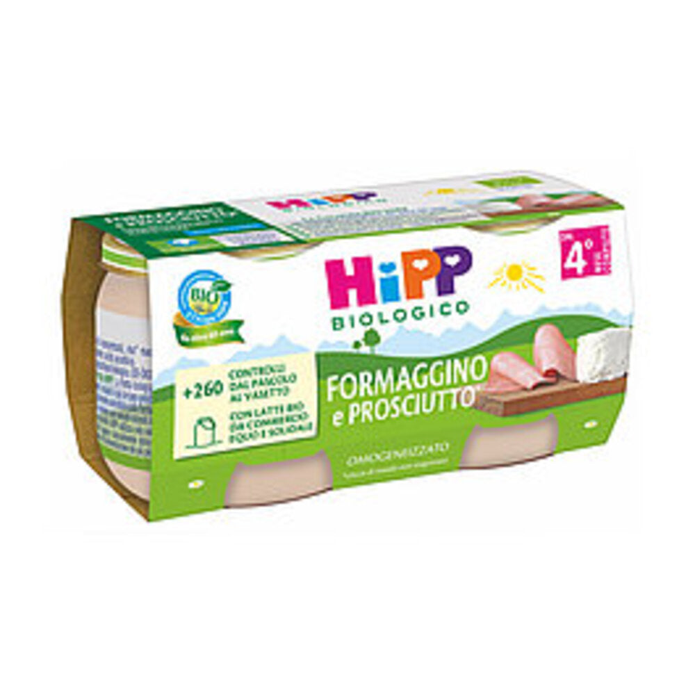 Omogeneizzato Hipp Formaggino e Prosciutto