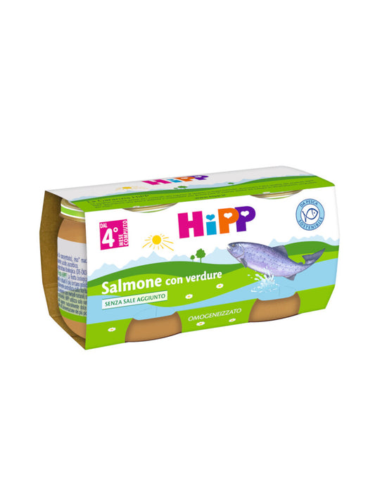 Omogeneizzato Hipp Salmone