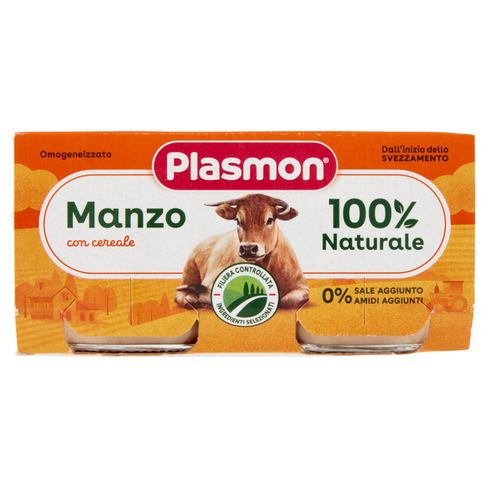 Omogeneizzato Plasmon al Manzo