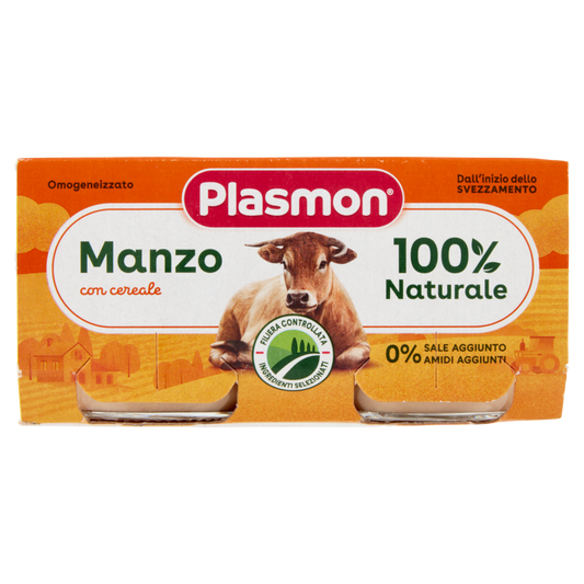Omogeneizzato Plasmon al Manzo