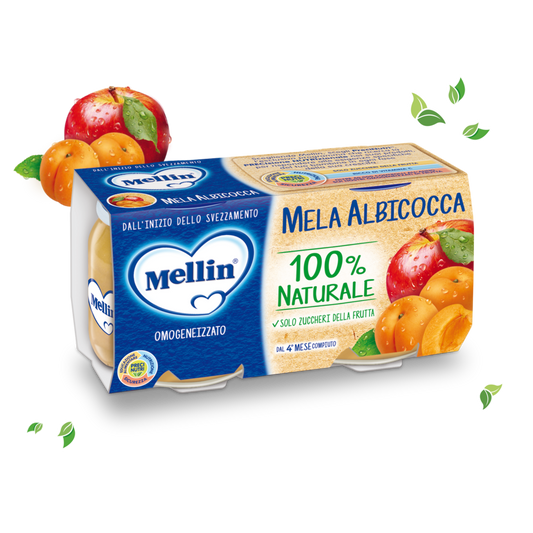 Omogeneizzato Mellin Mela Albicocca