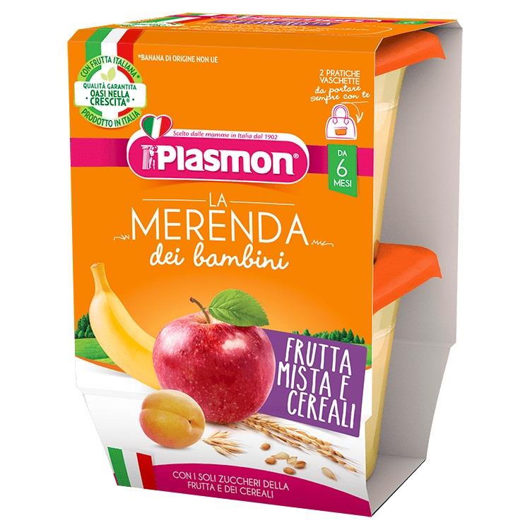 Merenda Plasmon Frutta Mix e Cereali