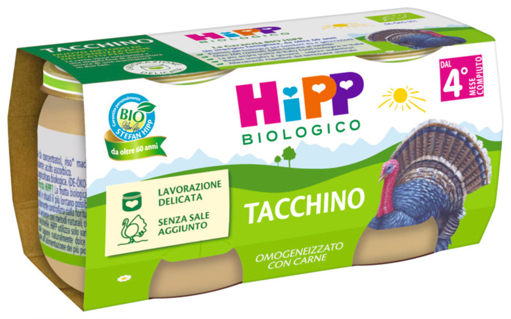Omogeneizzato Hipp Tacchino